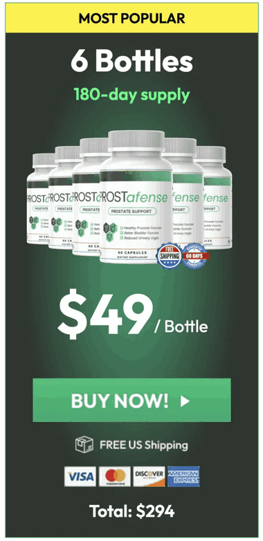 ProstAfense- order-now-( One Hundred Eighty Days Supply)-image